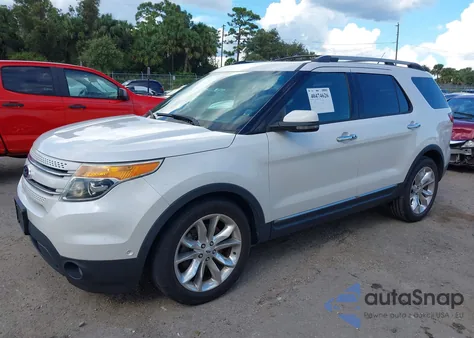 2015 Ford Explorer Limited из США, поврежденный, VIN 1FM5K7F89FGB25435
